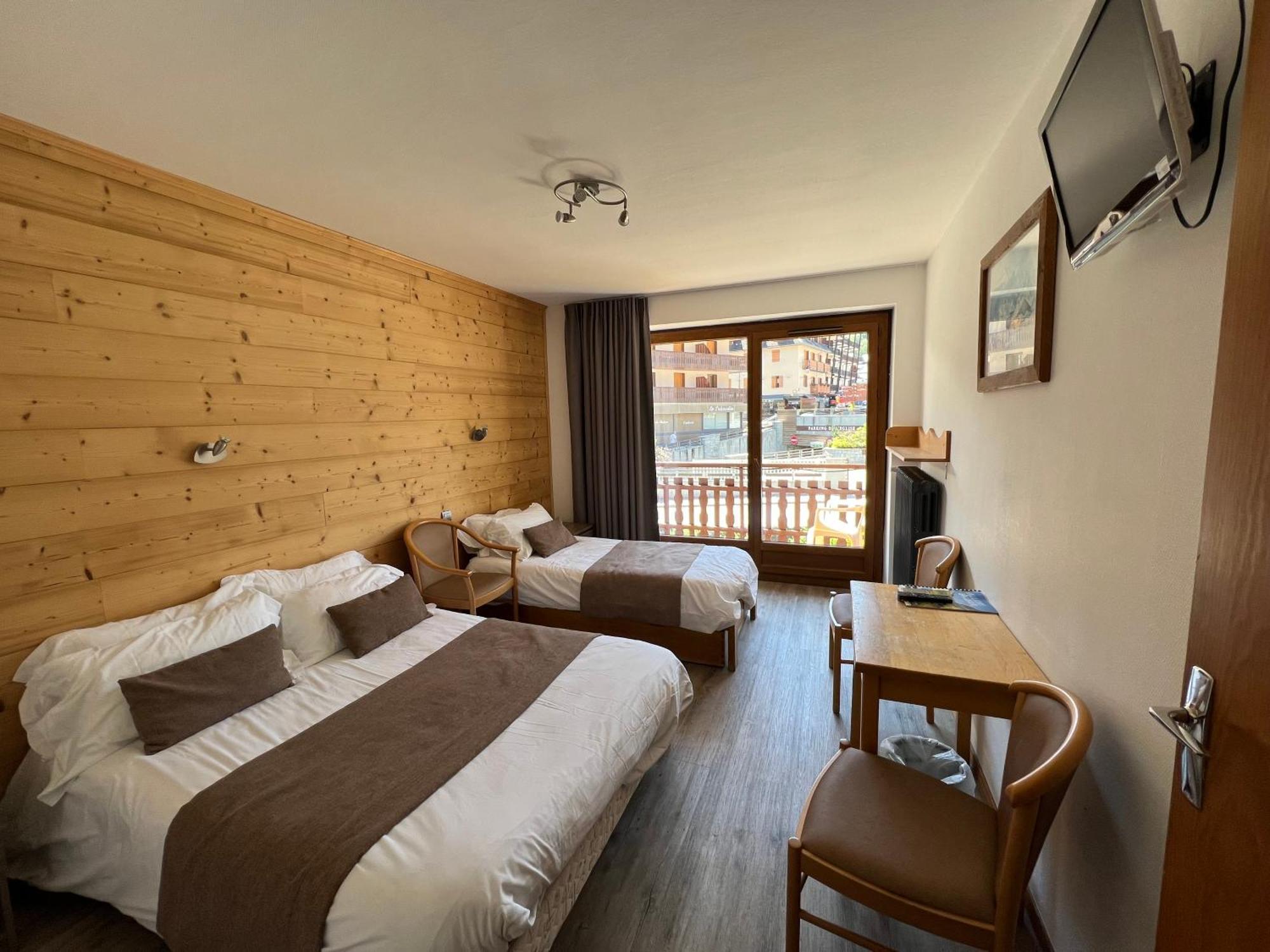 Aiguille Noire Hotel Valloire Bagian luar foto